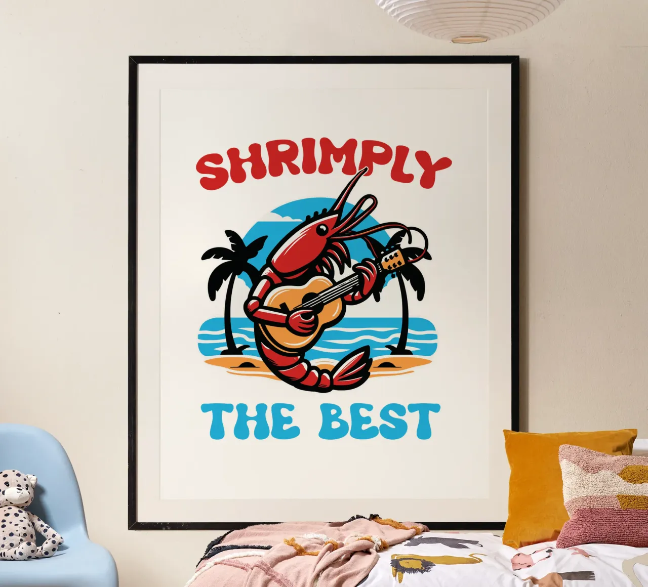 Shrimply the Best carta hahnemühle da edsonramosart