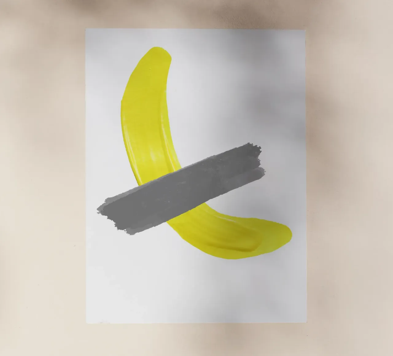 Banana on tape pellicola backlit da LisaArtes
