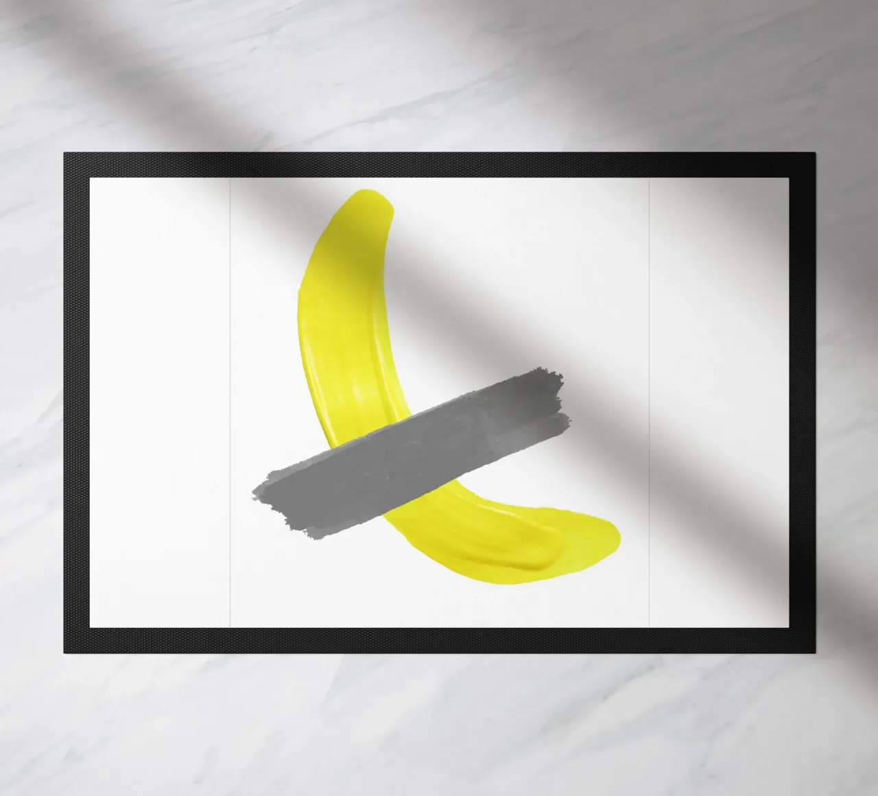 Banana on tape zerbino da LisaArtes