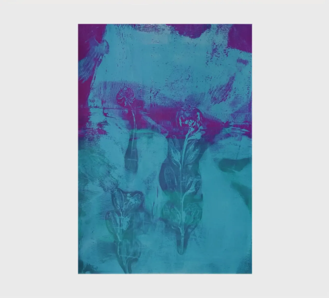 'Early Spring' Colorful Floral Abstract Print notebook by FABOArt