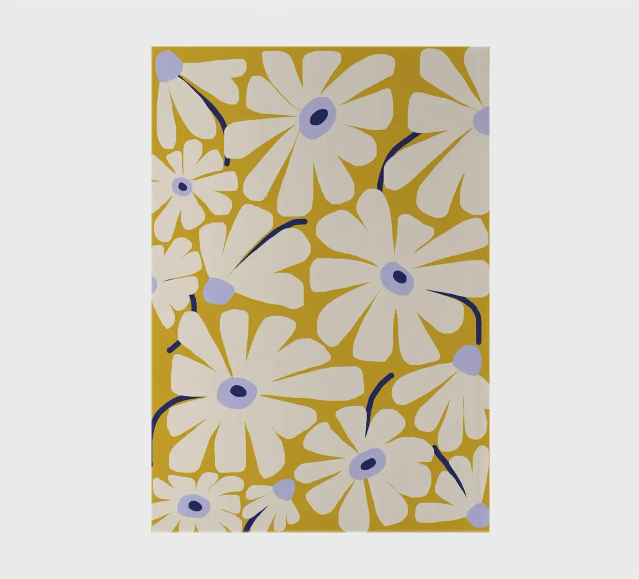 Daisy Fresh - jaune carnet de notes de Gale Switzer