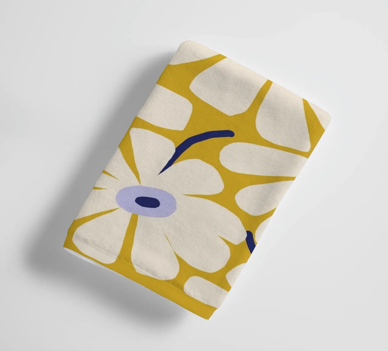 Daisy Fresh - jaune serviette de bain de Gale Switzer