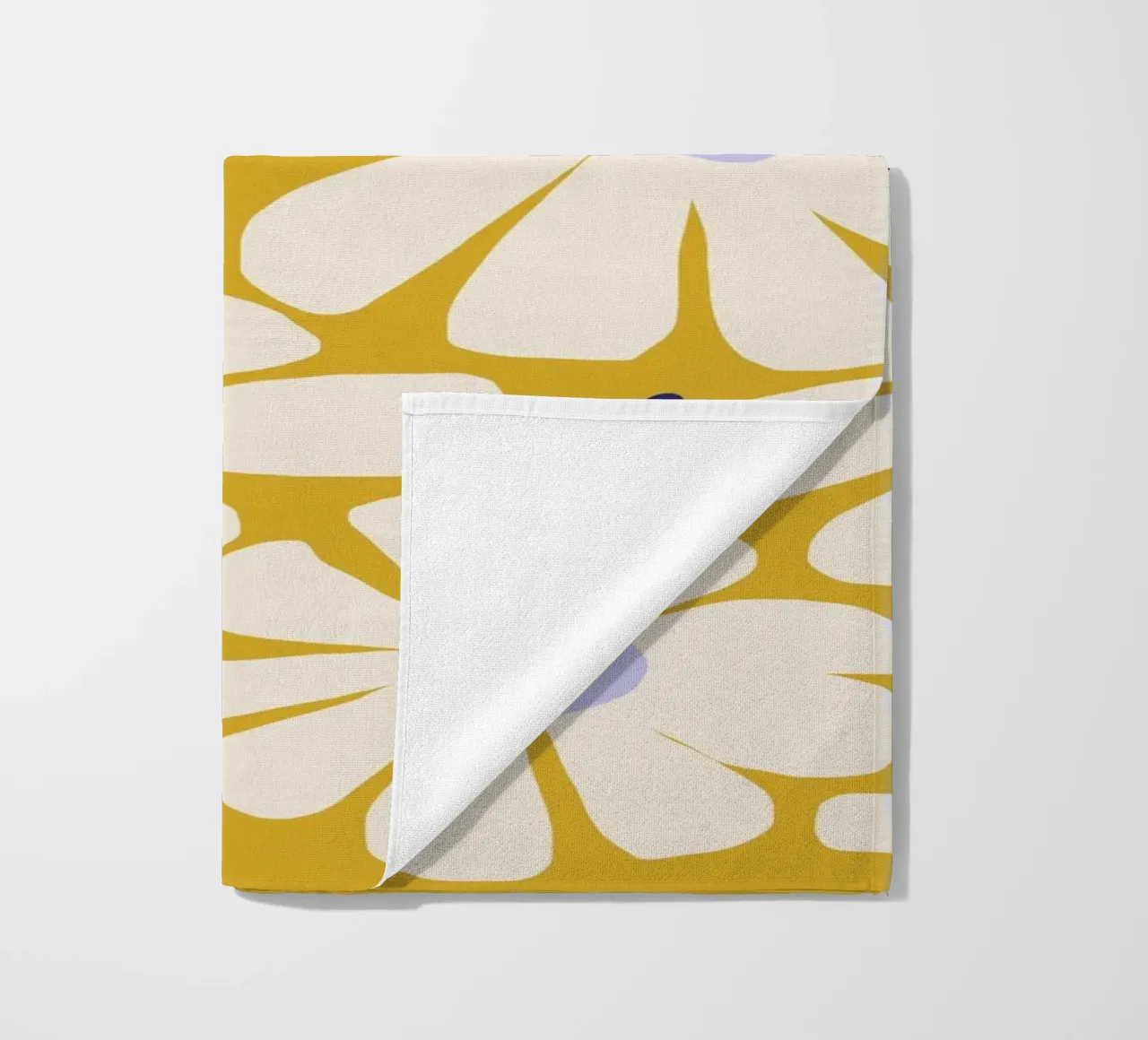 Daisy Fresh - jaune serviette de plage de Gale Switzer