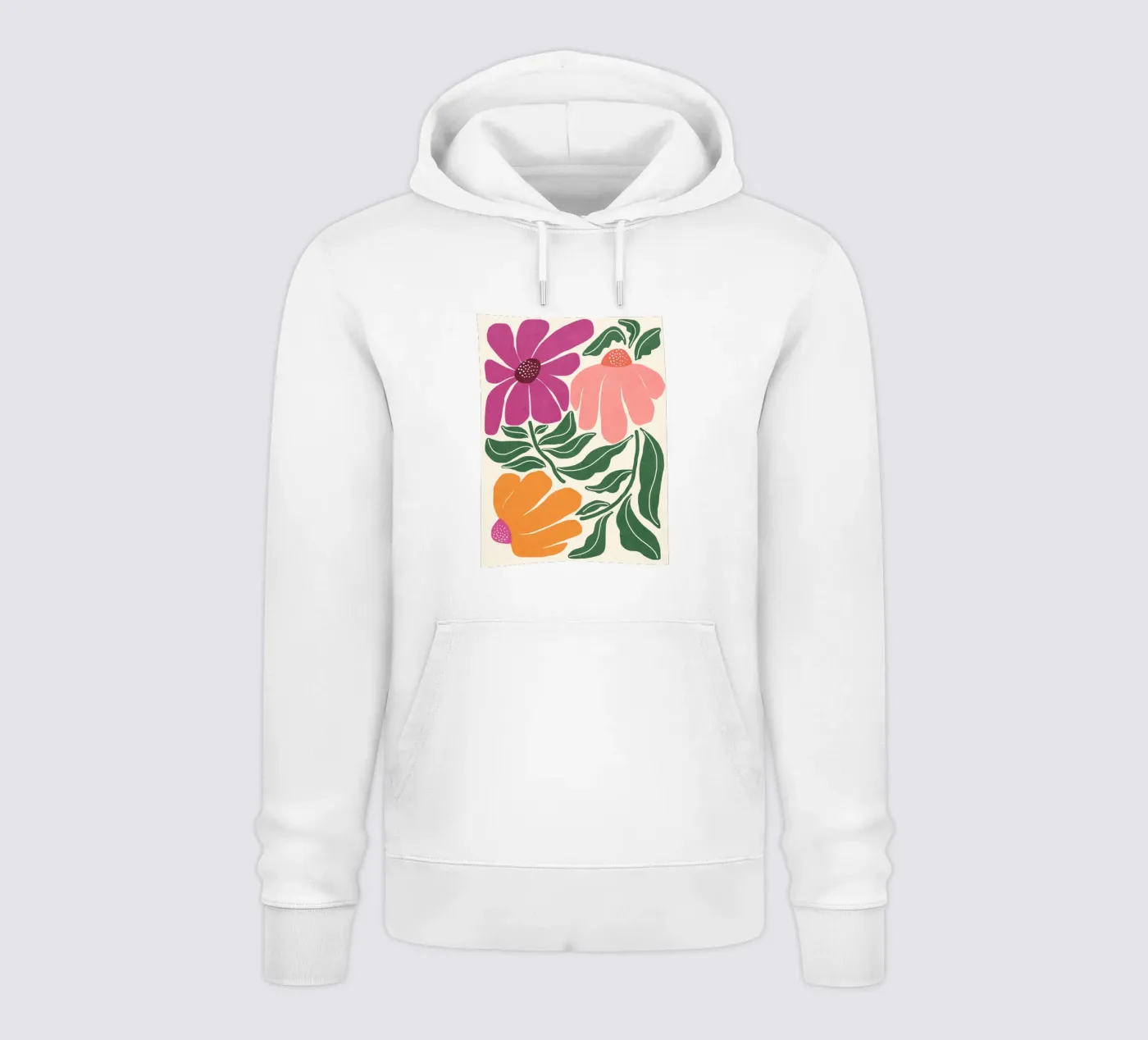 Whimsy Bloom - hell Hoodie von Gale Switzer