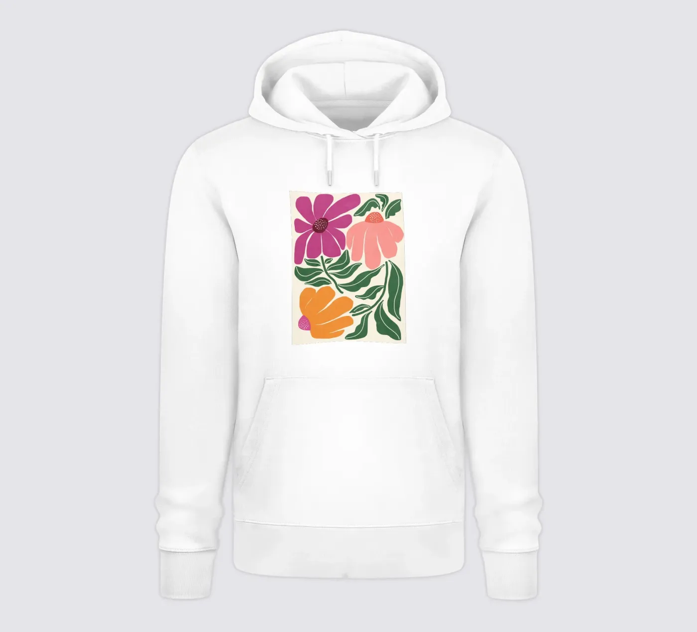 Whimsy Bloom - hell Hoodie von Gale Switzer