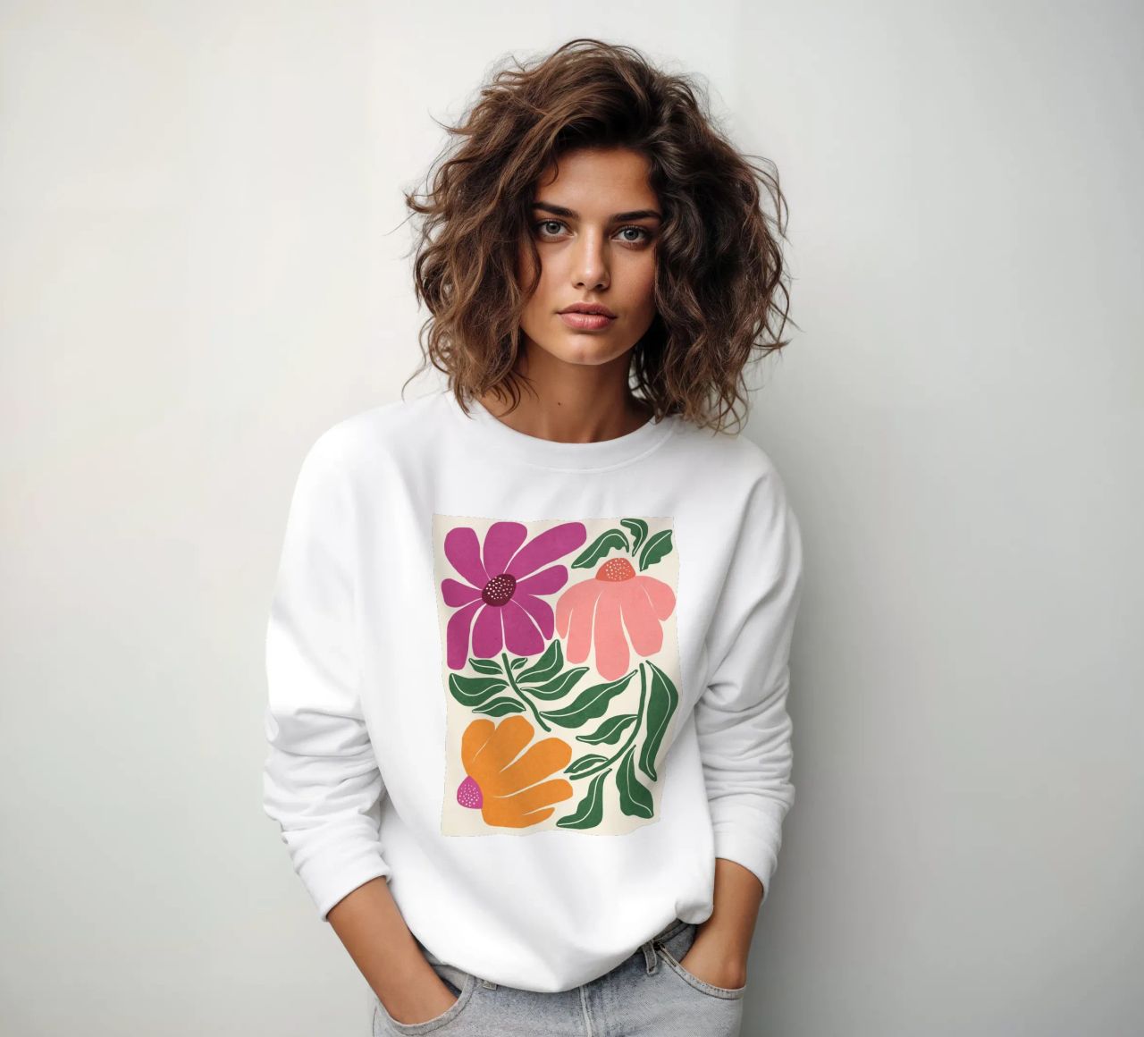 Whimsy Bloom - luminoso felpa da Gale Switzer