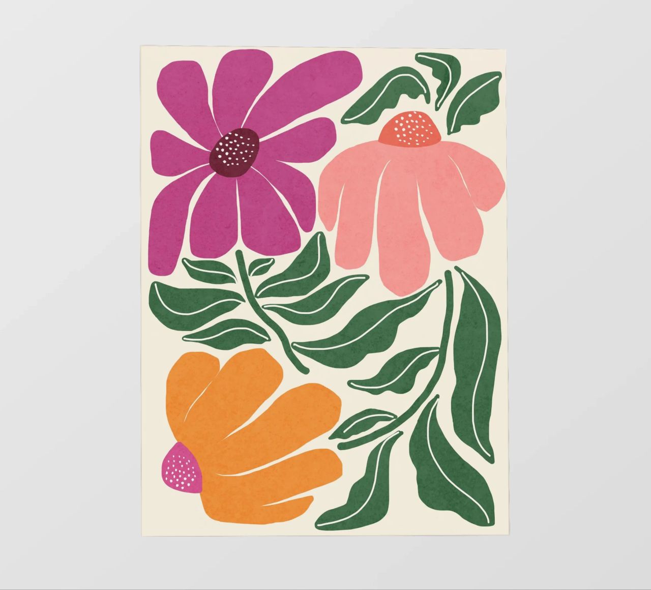 Whimsy Bloom - luminoso telo in pvc da Gale Switzer