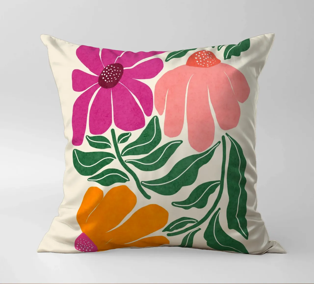 Whimsy Bloom - luminoso cuscino da Gale Switzer