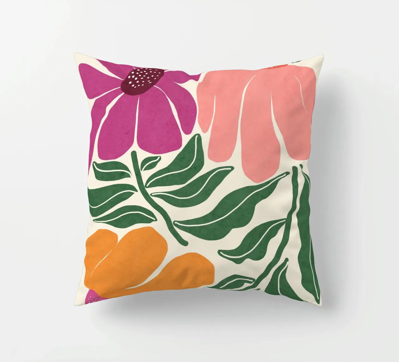 Whimsy Bloom - luminoso cuscino da Gale Switzer