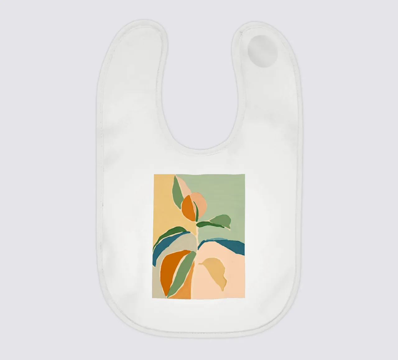 Spring Flora baby bib by Gale Switzer