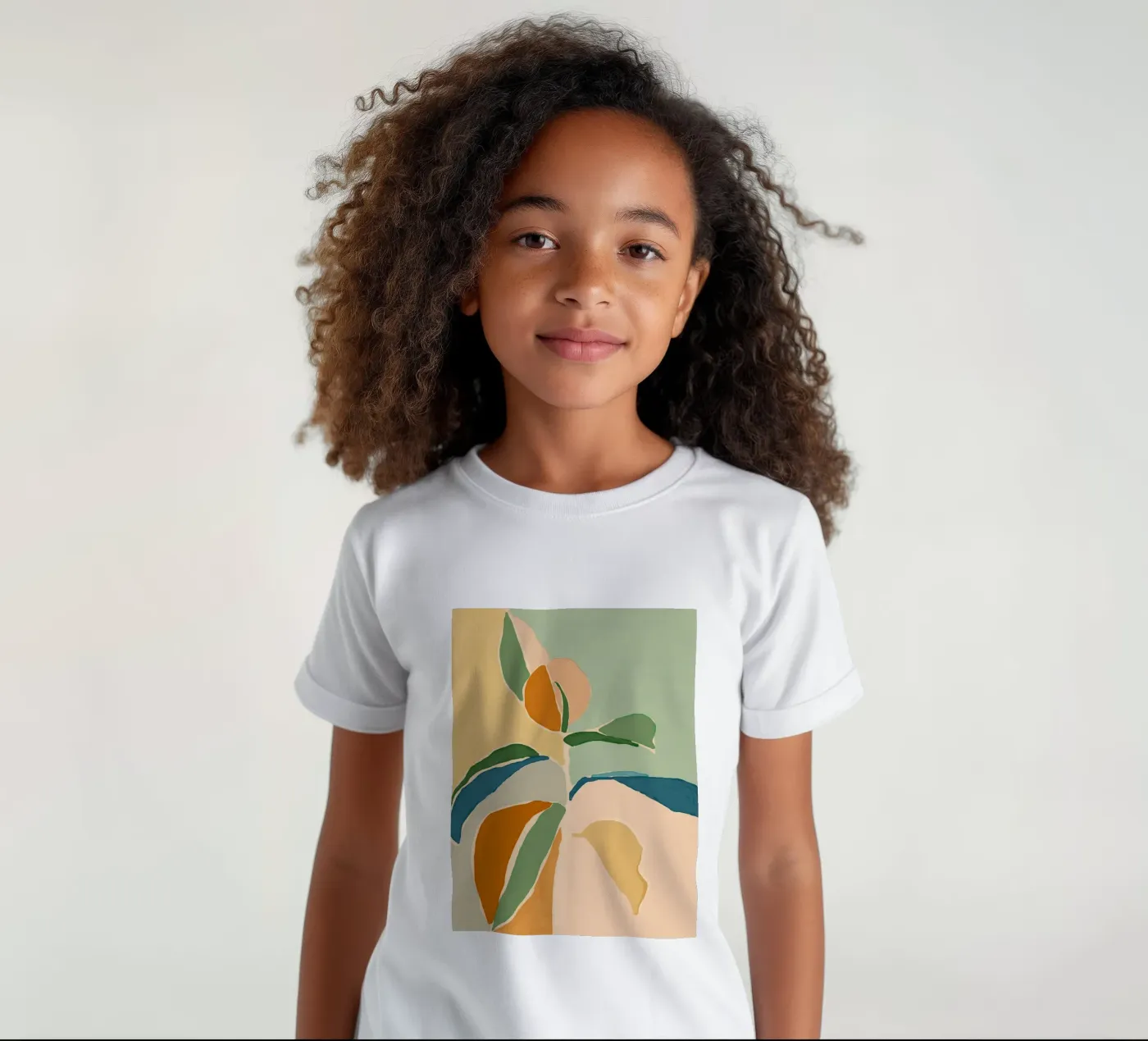 Lenteflora kinder t-shirt van Gale Switzer