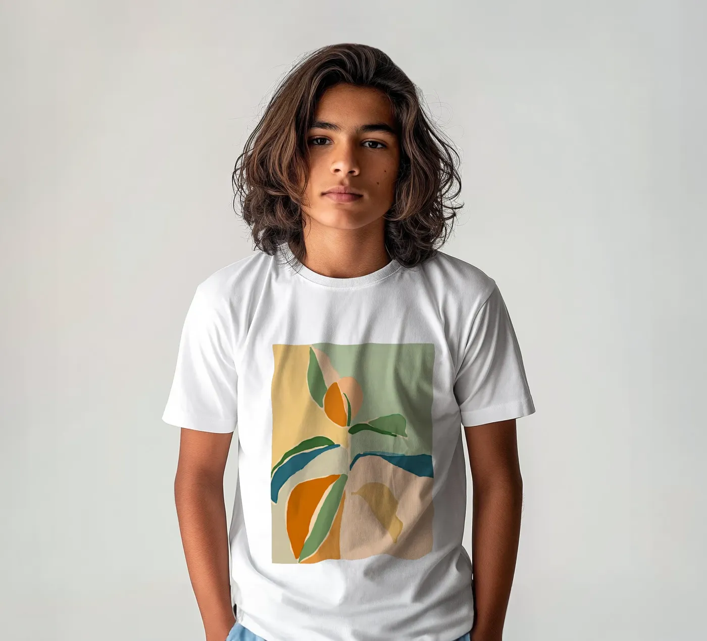 Lenteflora kinder t-shirt van Gale Switzer