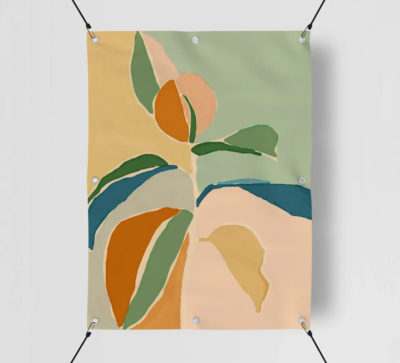 Flora primaverile telo in pvc da Gale Switzer