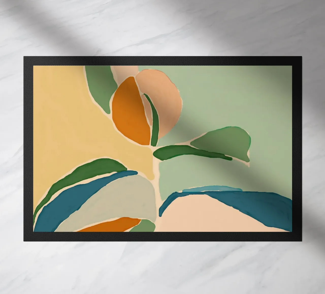 Spring Flora doormat by Gale Switzer