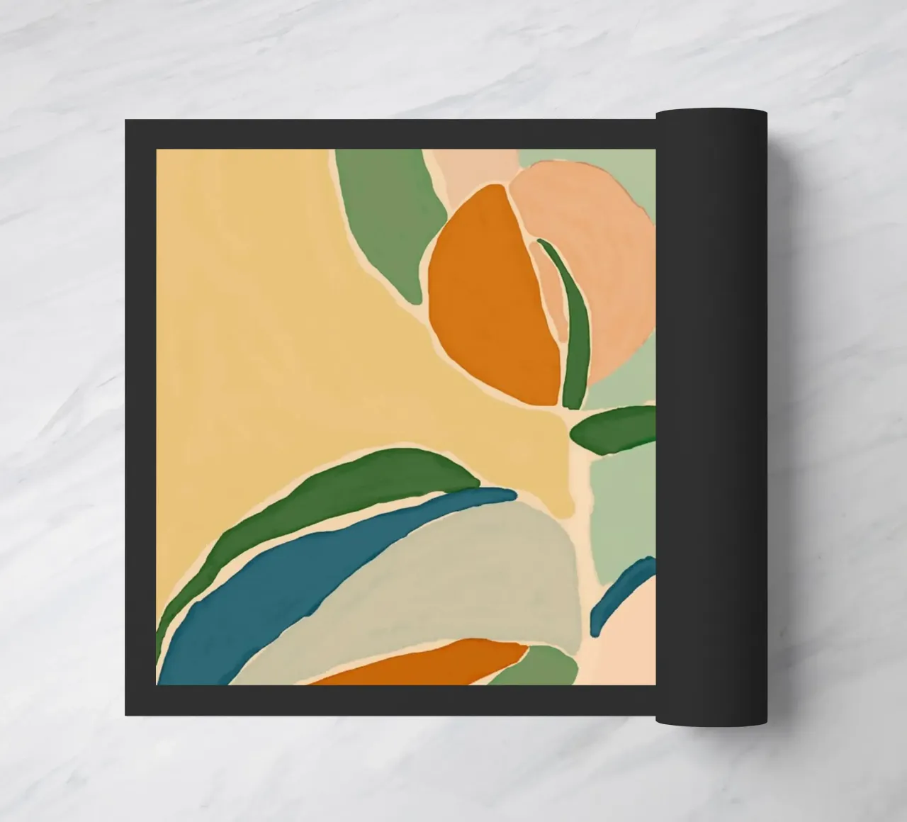 Spring Flora doormat by Gale Switzer