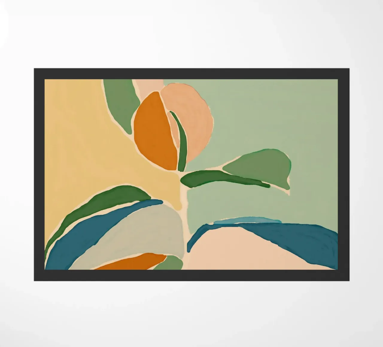 Spring Flora doormat by Gale Switzer