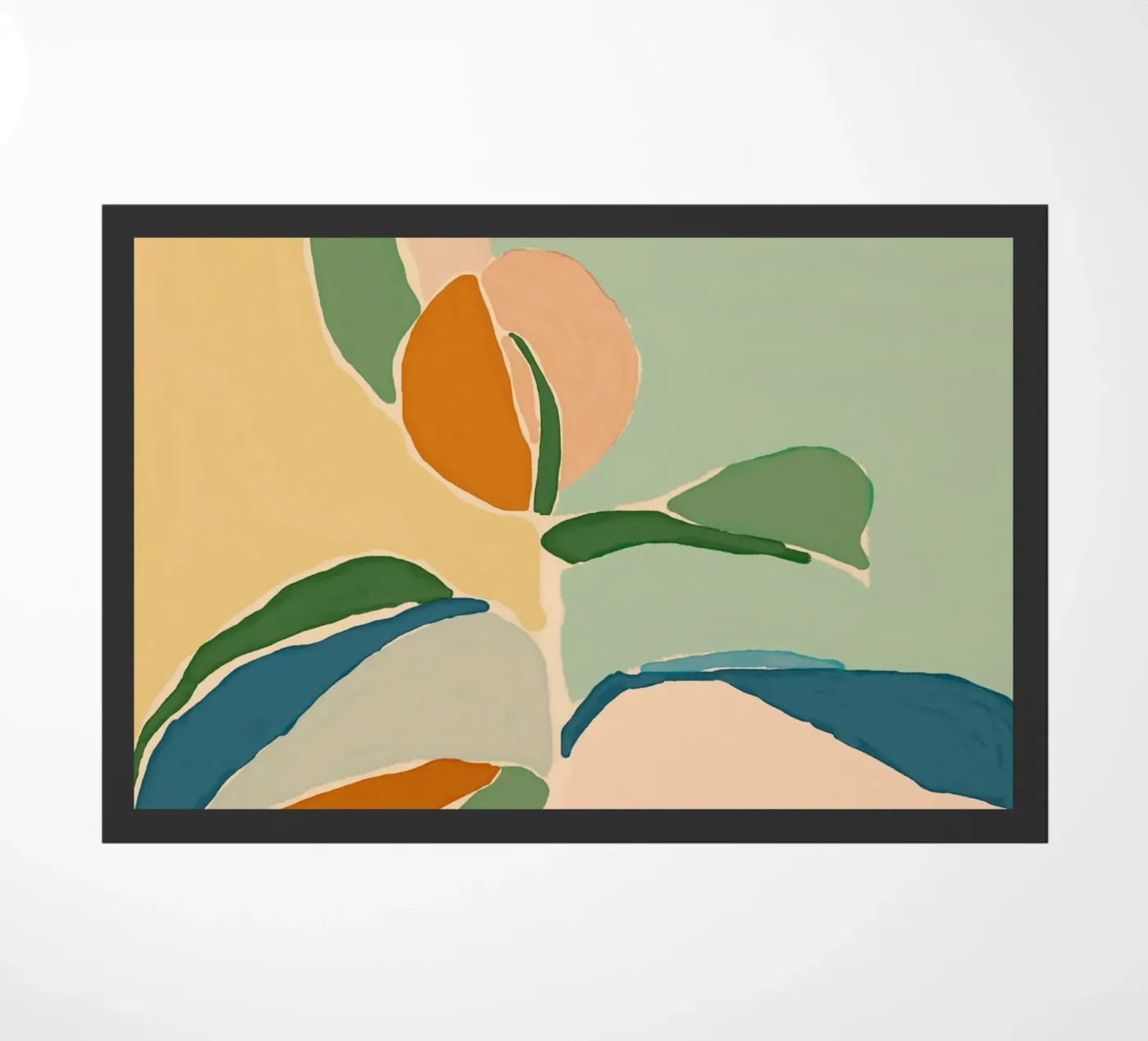 Flore printanière paillasson de Gale Switzer