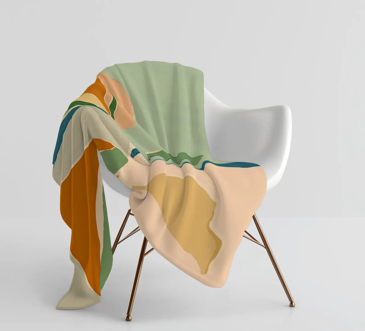 Spring Flora fleecedeken van Gale Switzer