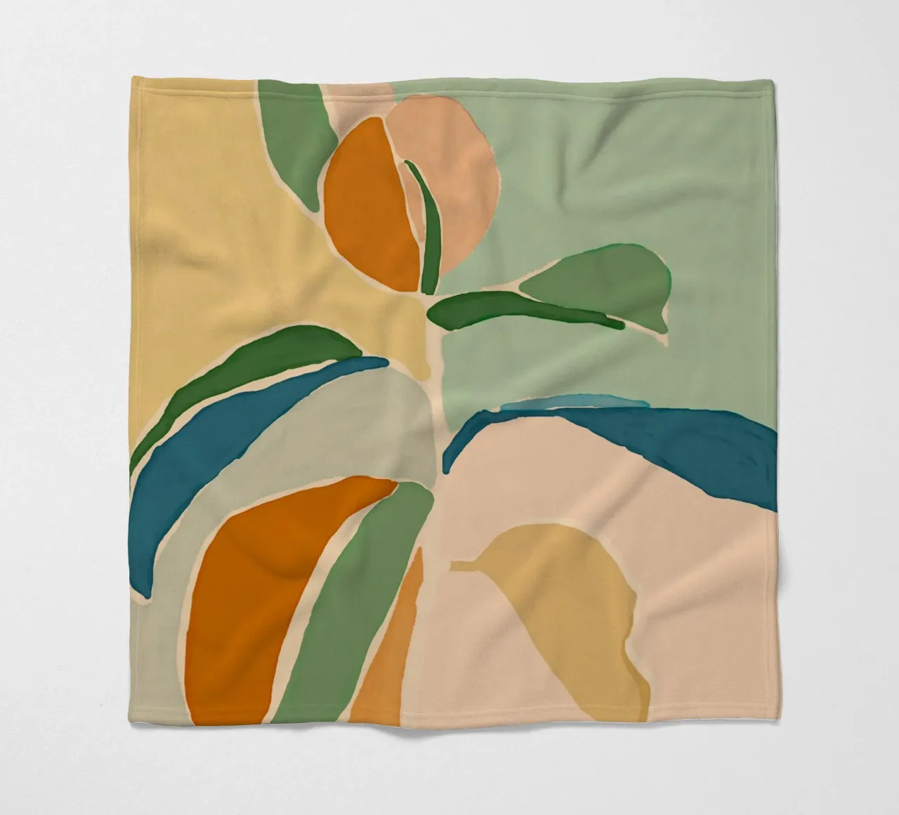 Spring Flora fleecedeken van Gale Switzer