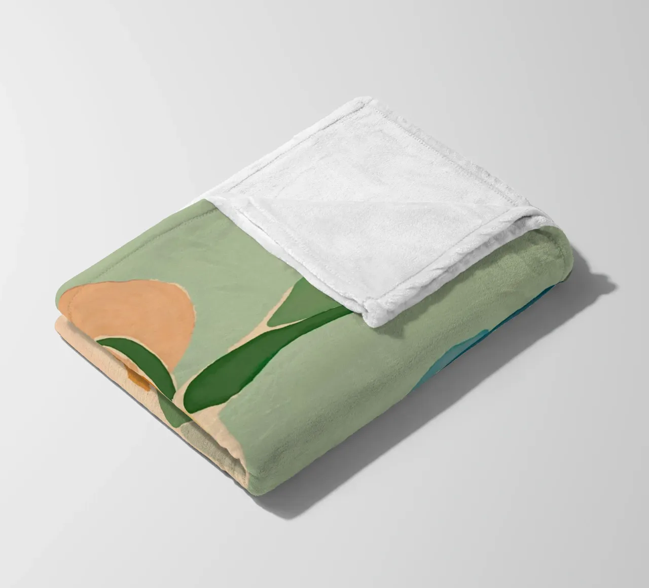 Spring Flora fleecedeken van Gale Switzer