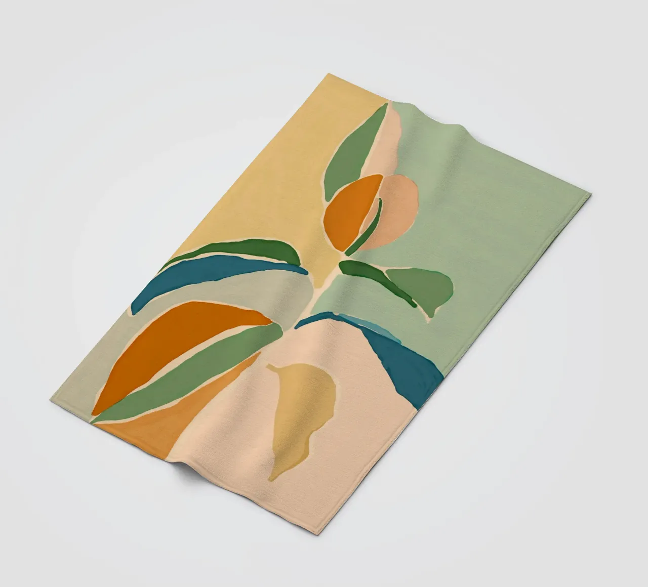 Spring Flora fleecedeken van Gale Switzer