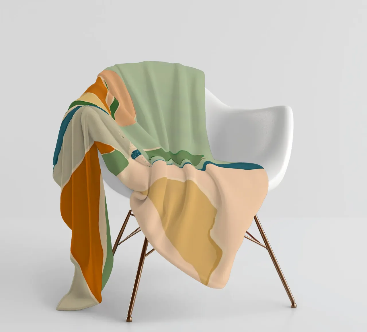 Spring Flora fleecedeken van Gale Switzer