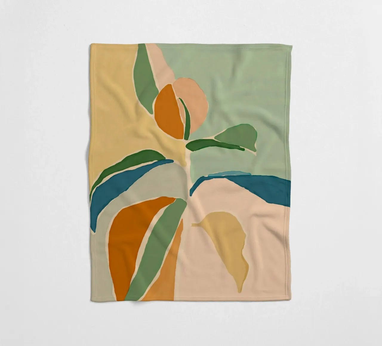 Spring Flora fleecedeken van Gale Switzer