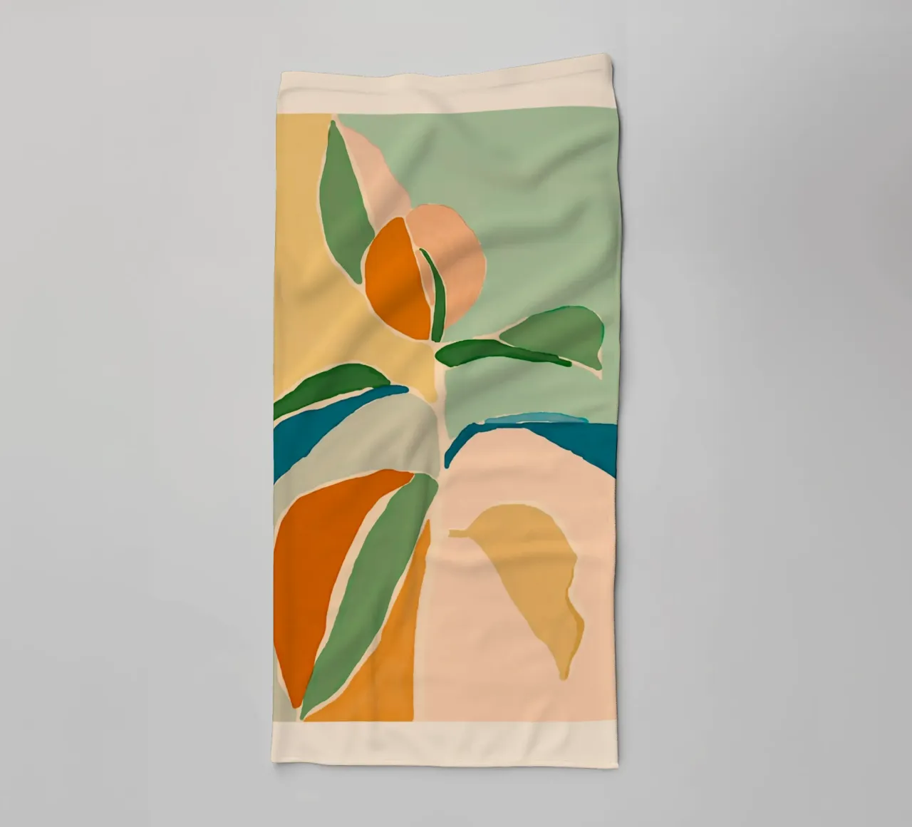 Spring Flora towel by Gale Switzer