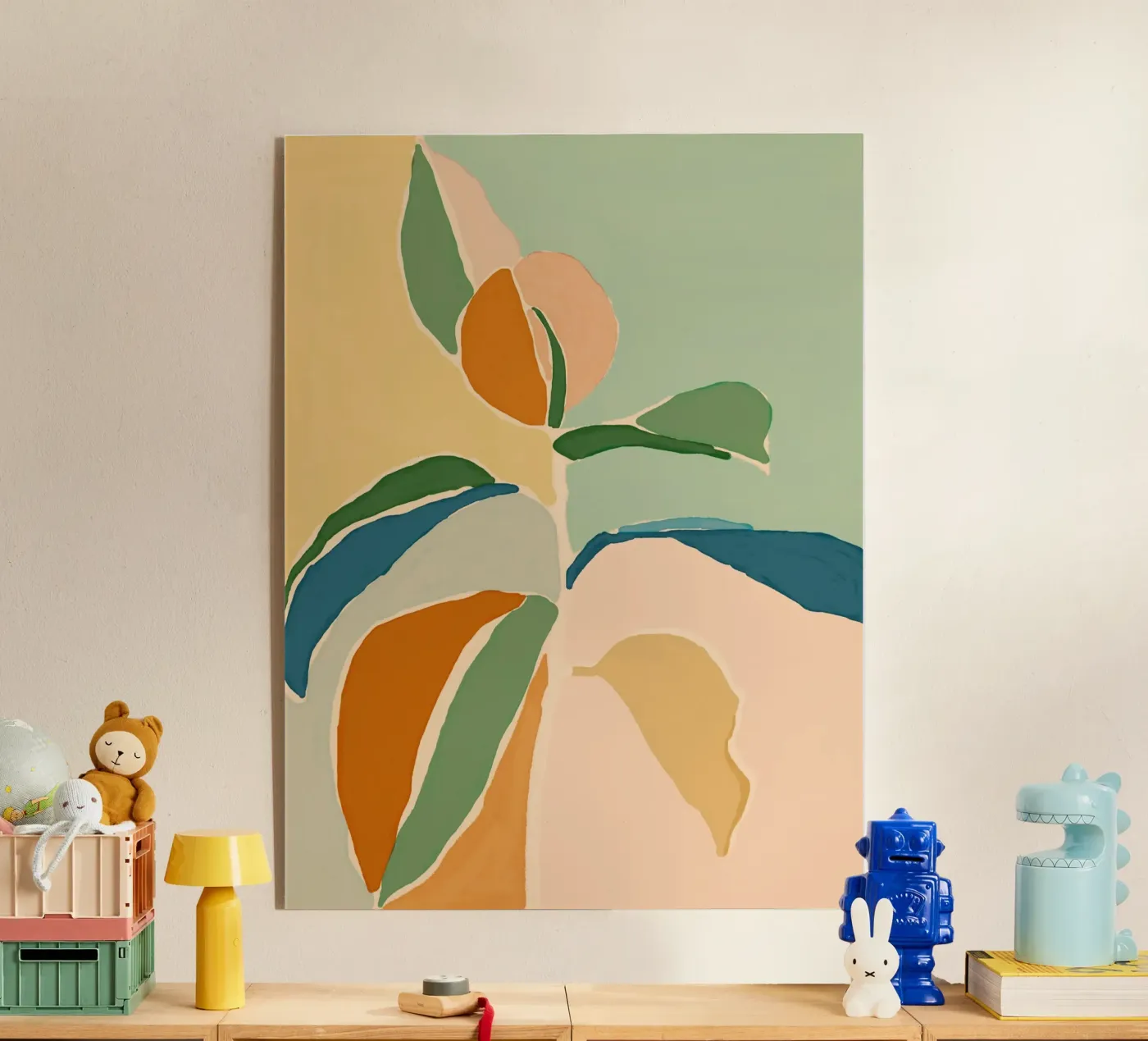Spring Flora acryl van Gale Switzer