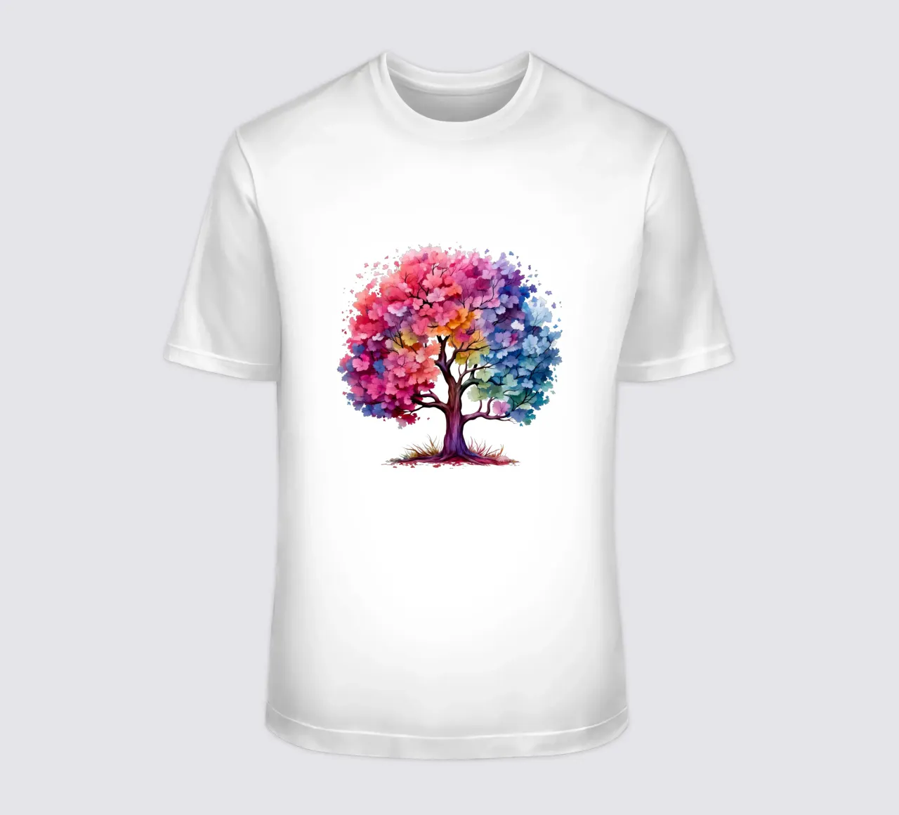 Albero della vita colorato t-shirt da Spiritual Touch