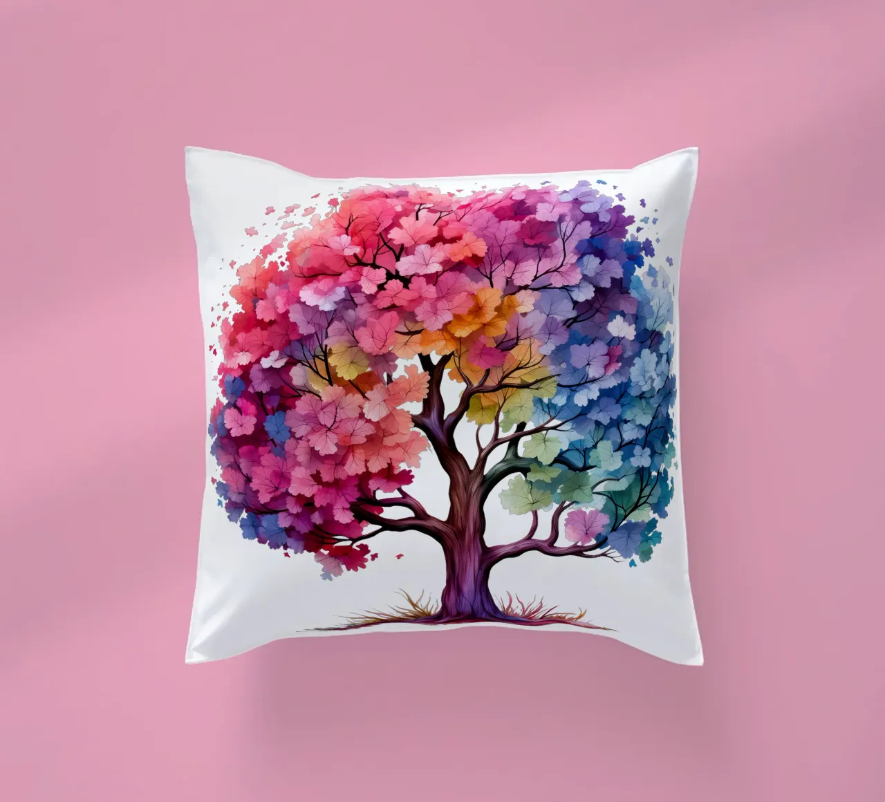 Albero della vita colorato cuscino da Spiritual Touch