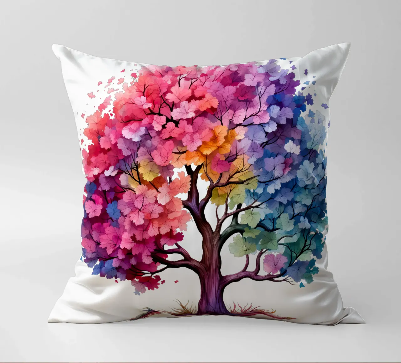 Albero della vita colorato cuscino da Spiritual Touch