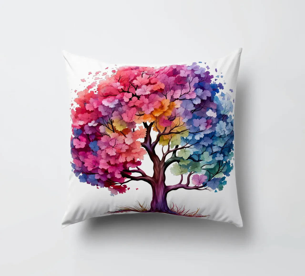 Albero della vita colorato cuscino da Spiritual Touch