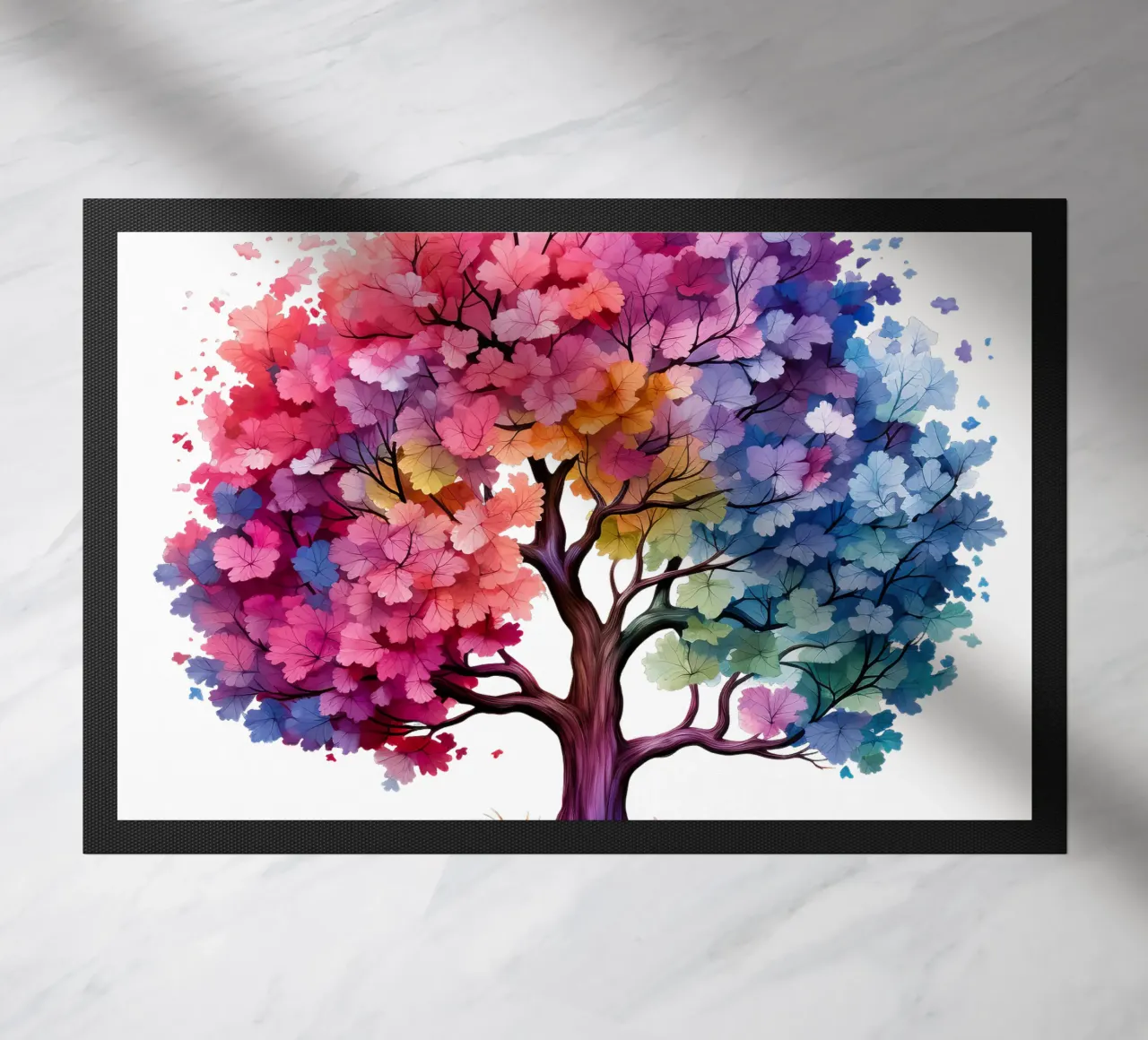 Albero della vita colorato zerbino da Spiritual Touch