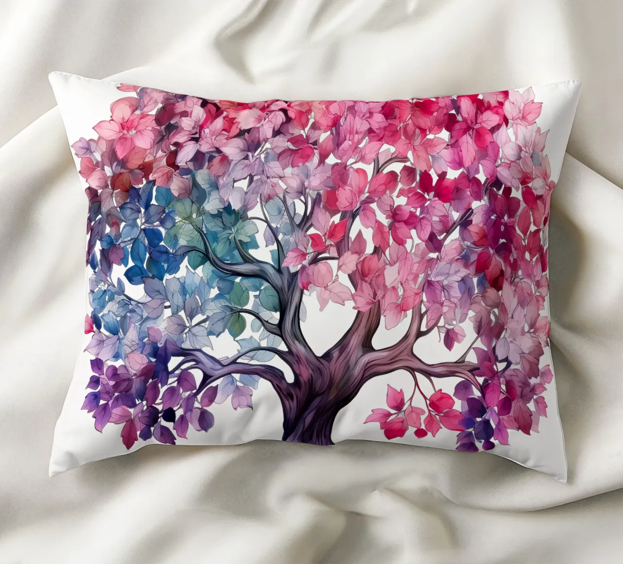 Albero della vita colorato cuscino da Spiritual Touch