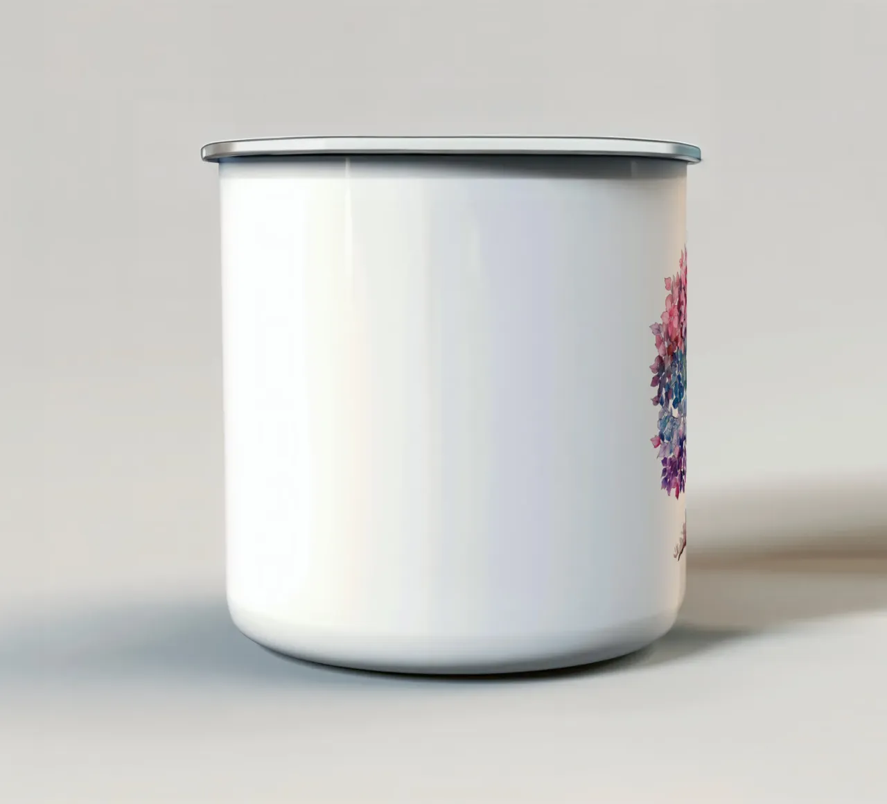 Albero della vita colorato tazza in smalto da Spiritual Touch