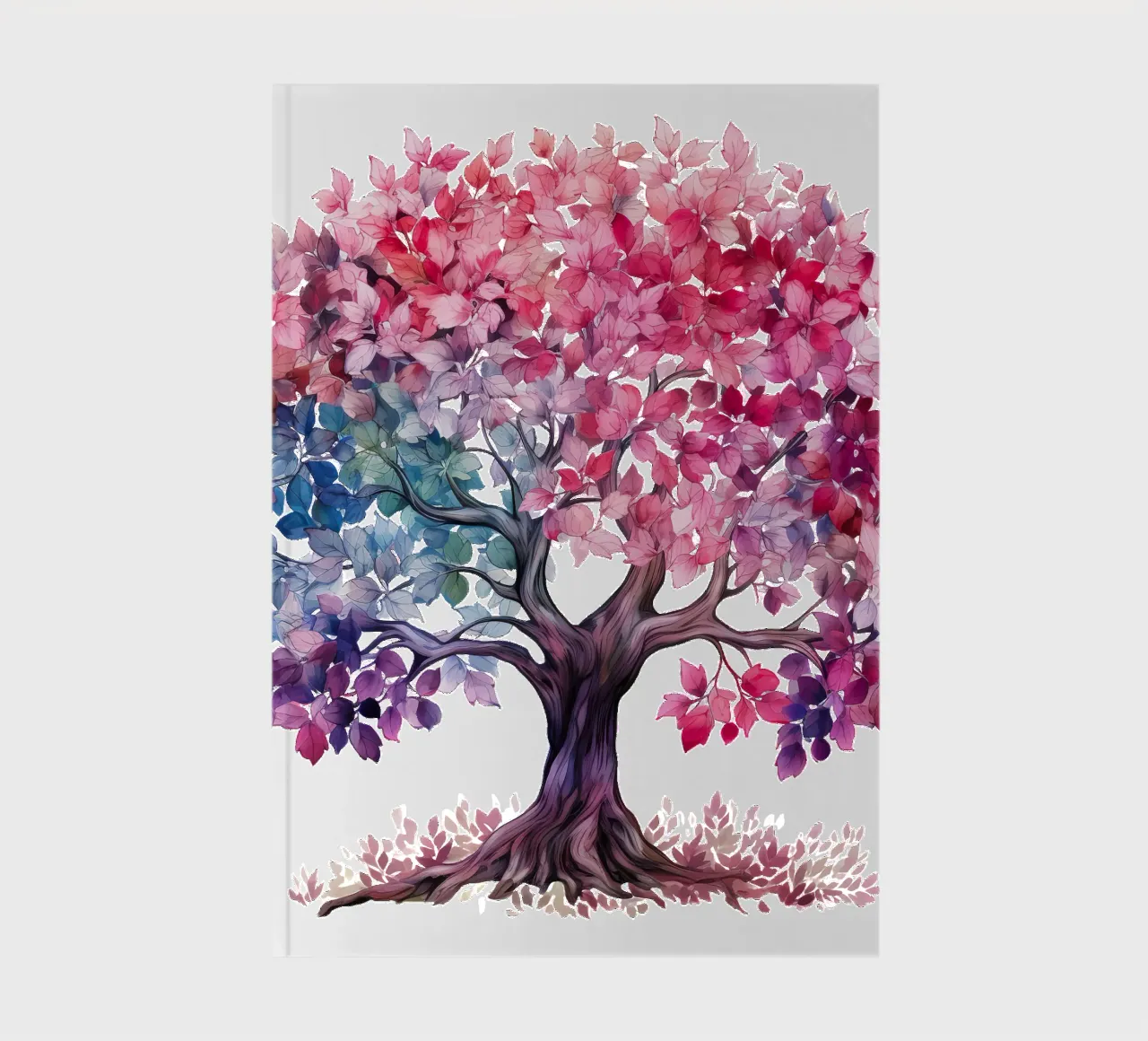 Colorful Tree of Life notebook by Spiritual Touch