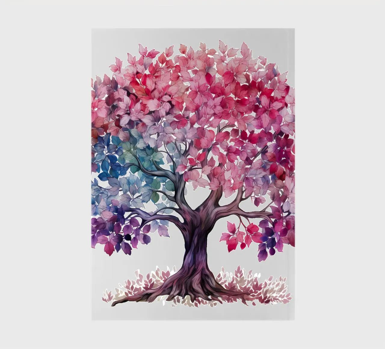 Colorful Tree of Life notebook by Spiritual Touch