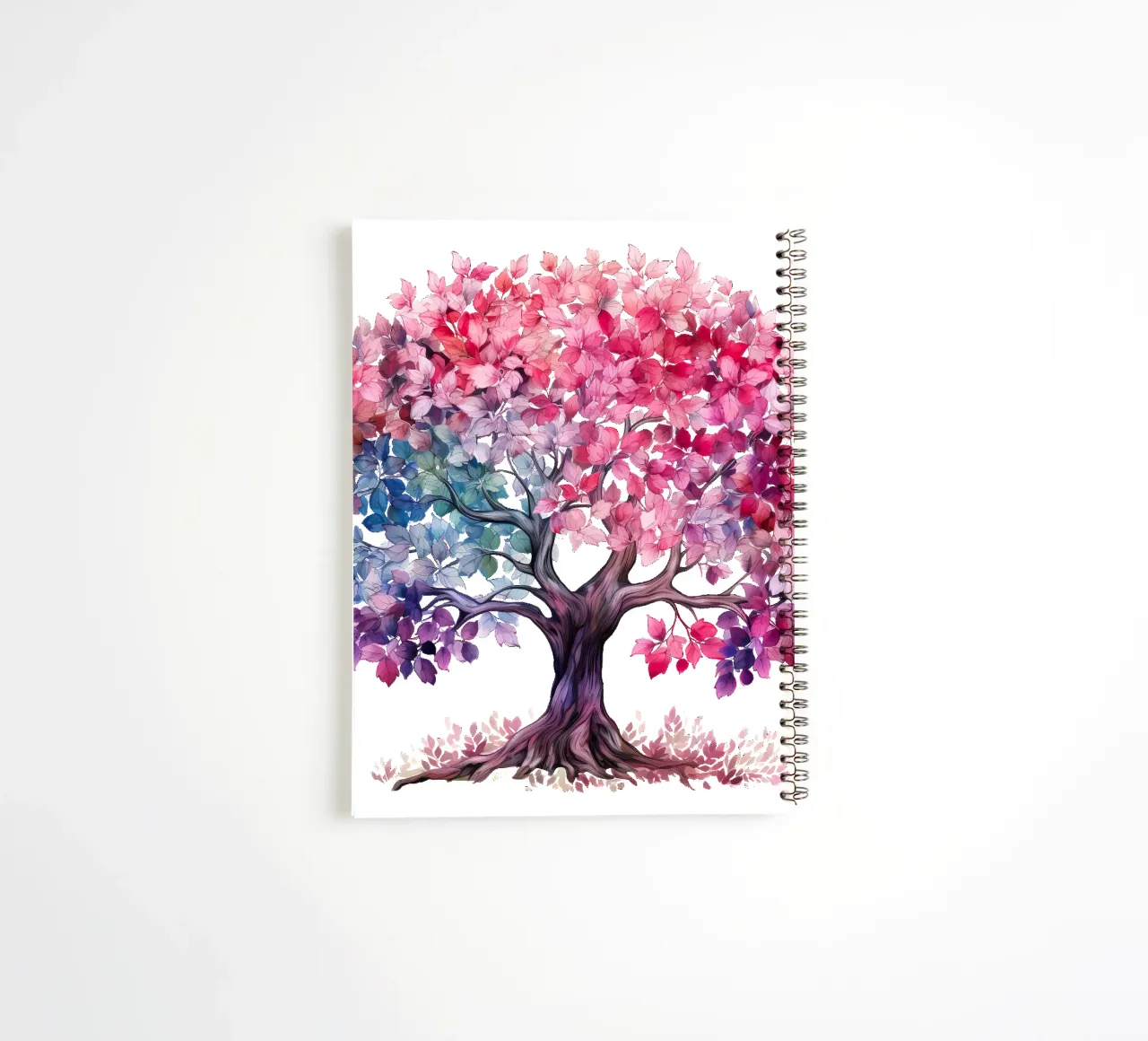 Colorful Tree of Life spiral notebook by Spiritual Touch
