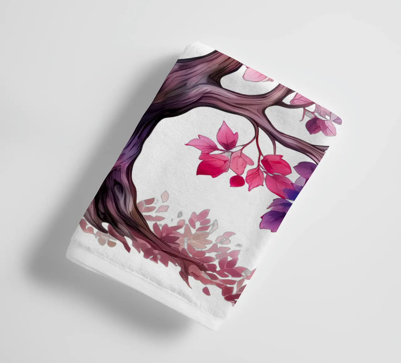 Albero della vita colorato asciugamano da bagno da Spiritual Touch