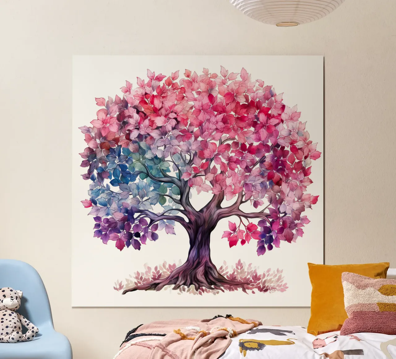 Albero della vita colorato poster da Spiritual Touch