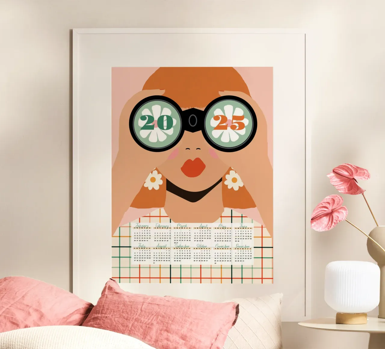 Calendario 2025 - alla ricerca di nuovi orizzonti poster da Gale Switzer