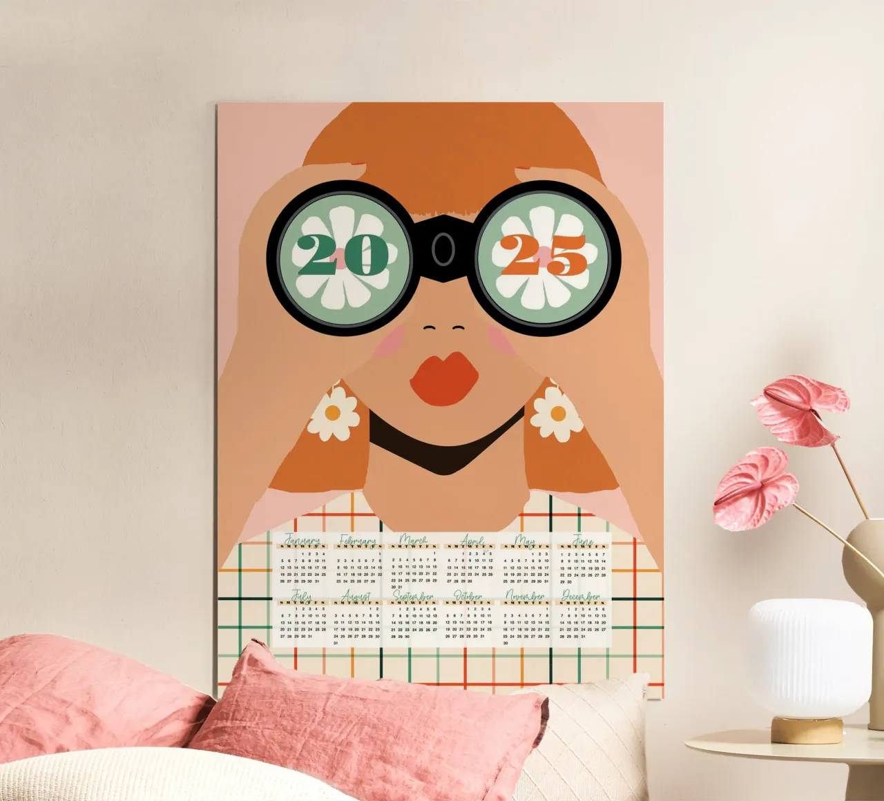 Calendario 2025 - alla ricerca di nuovi orizzonti poster da Gale Switzer
