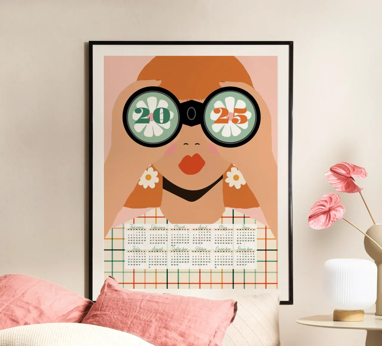 Calendario 2025 - alla ricerca di nuovi orizzonti poster da Gale Switzer