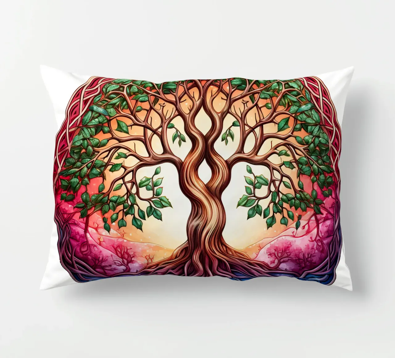 Albero della vita colorato cuscino da Spiritual Touch