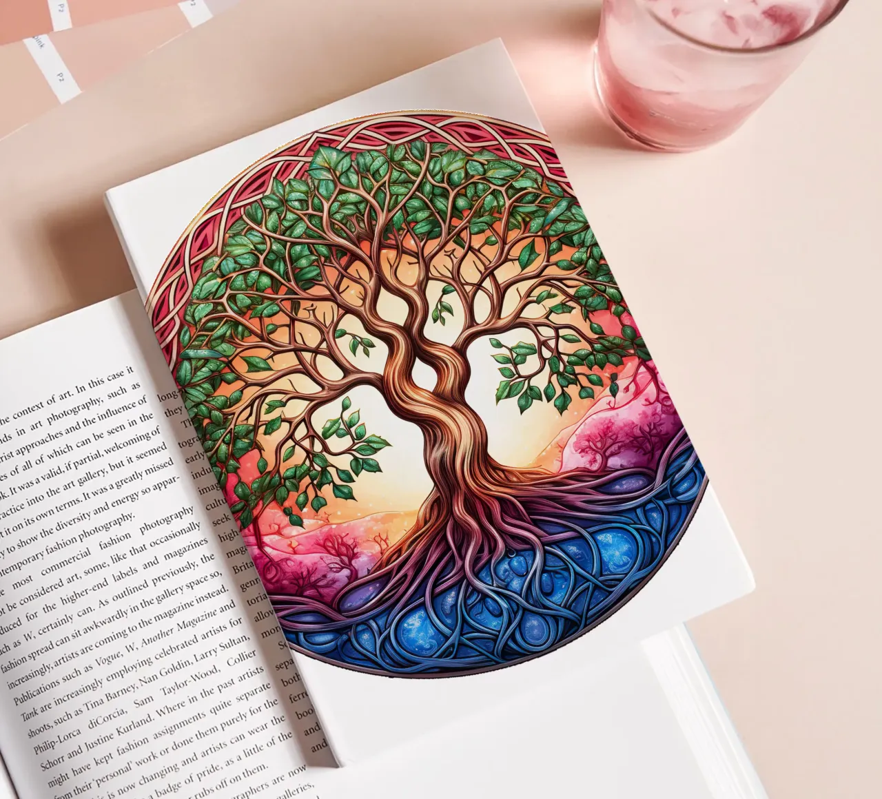 Colorful Tree of Life notebook by Spiritual Touch