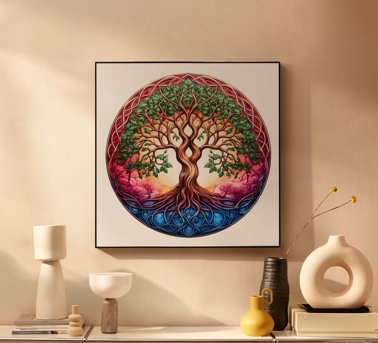 Albero della vita colorato plexiglass da Spiritual Touch