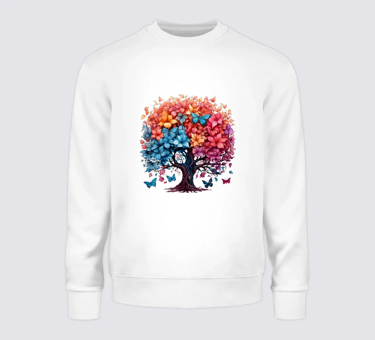 Albero della vita colorato felpa da Spiritual Touch