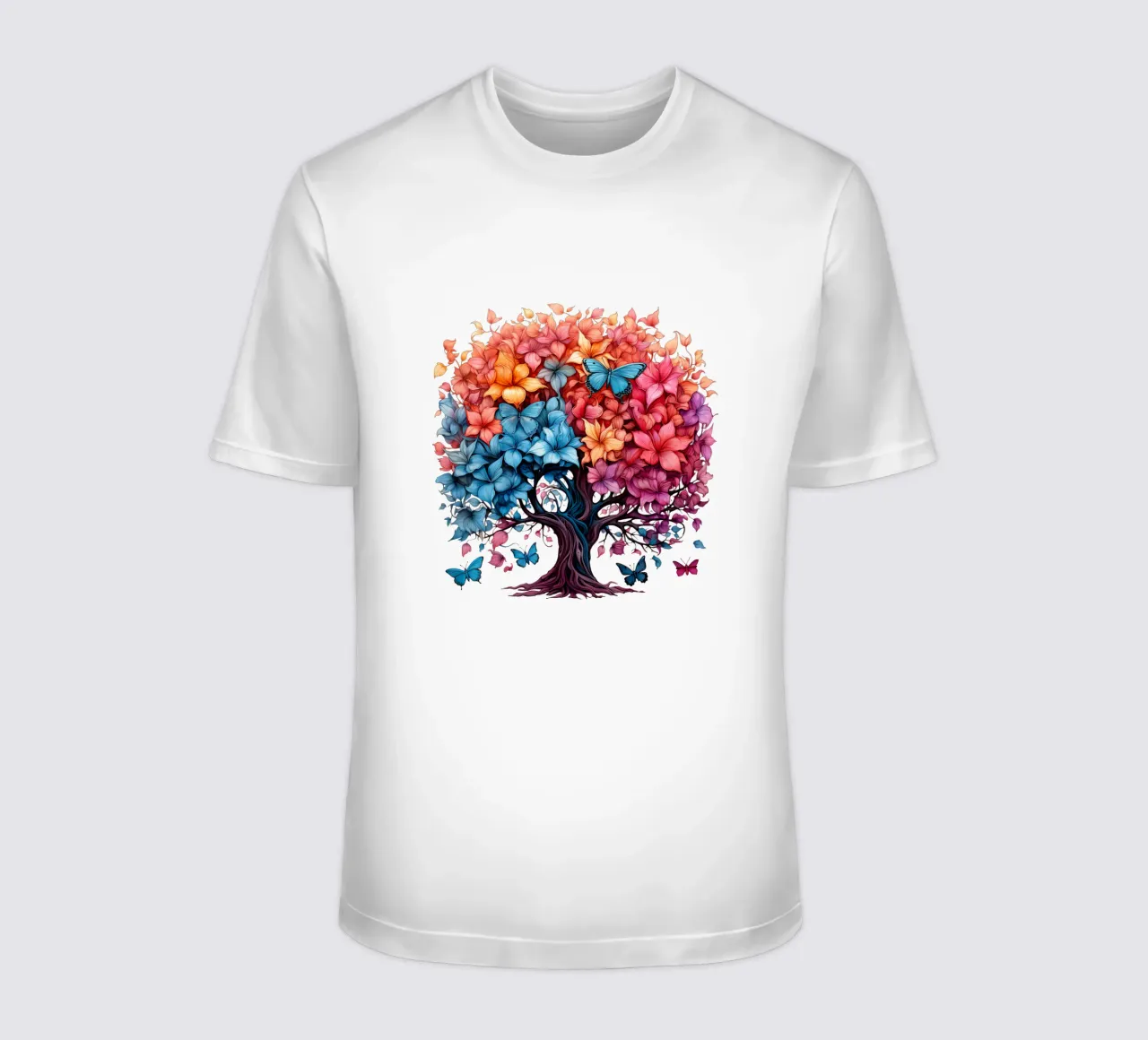 Albero della vita colorato t-shirt da Spiritual Touch