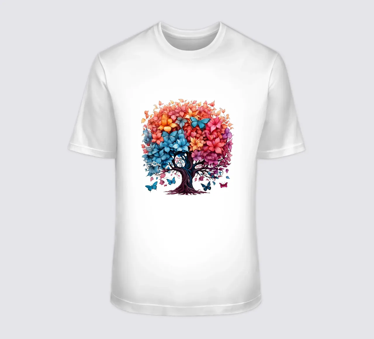 Albero della vita colorato t-shirt da Spiritual Touch